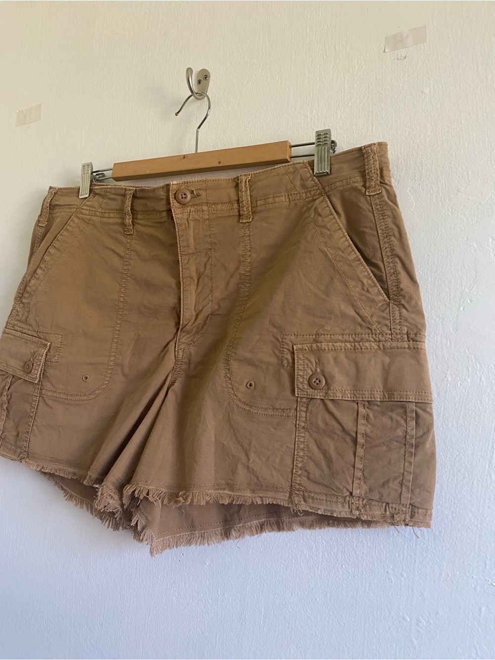 AE 90s Boyfriend Short Size 14 Tan Cargo - Picture 4 of 7